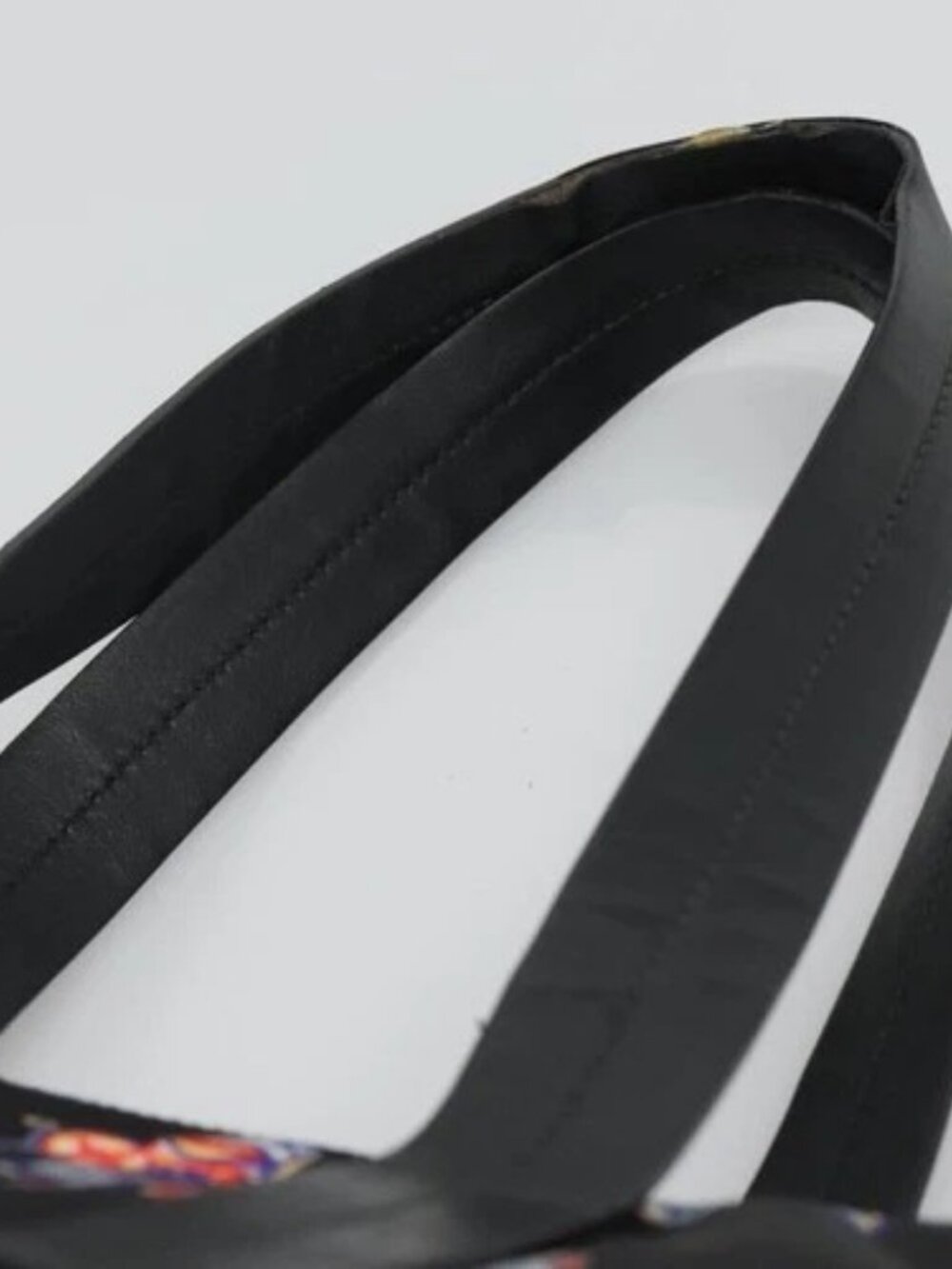 PRADA Tote Bag Nylon Black Silver Auth ep7424 - Picture 8 of 16